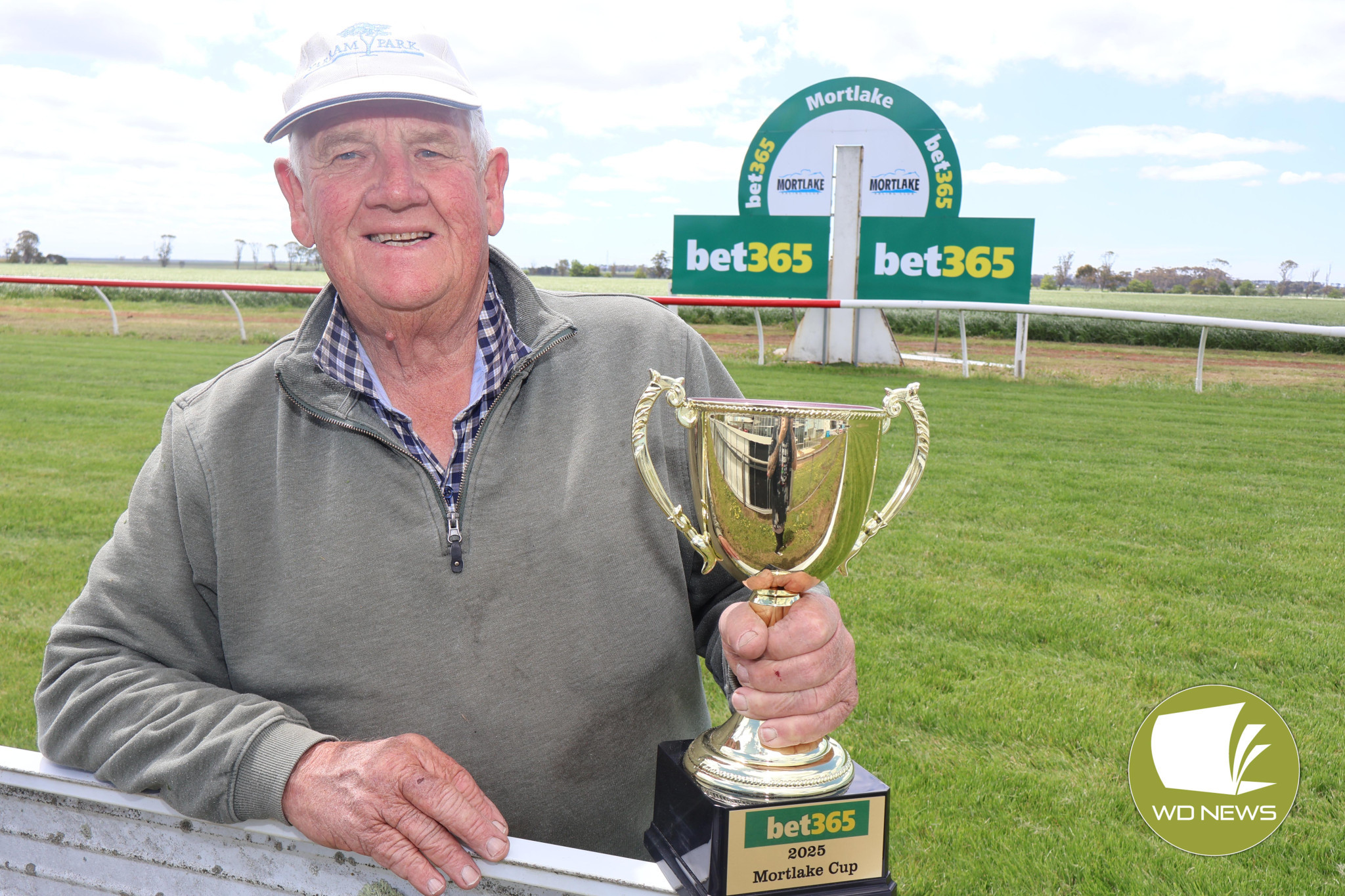 Off and running: Mortlake Racing Club president Bruce Redpath believes the 2025 bet365 Mortlake Cup is shaping up to be a winner this year.