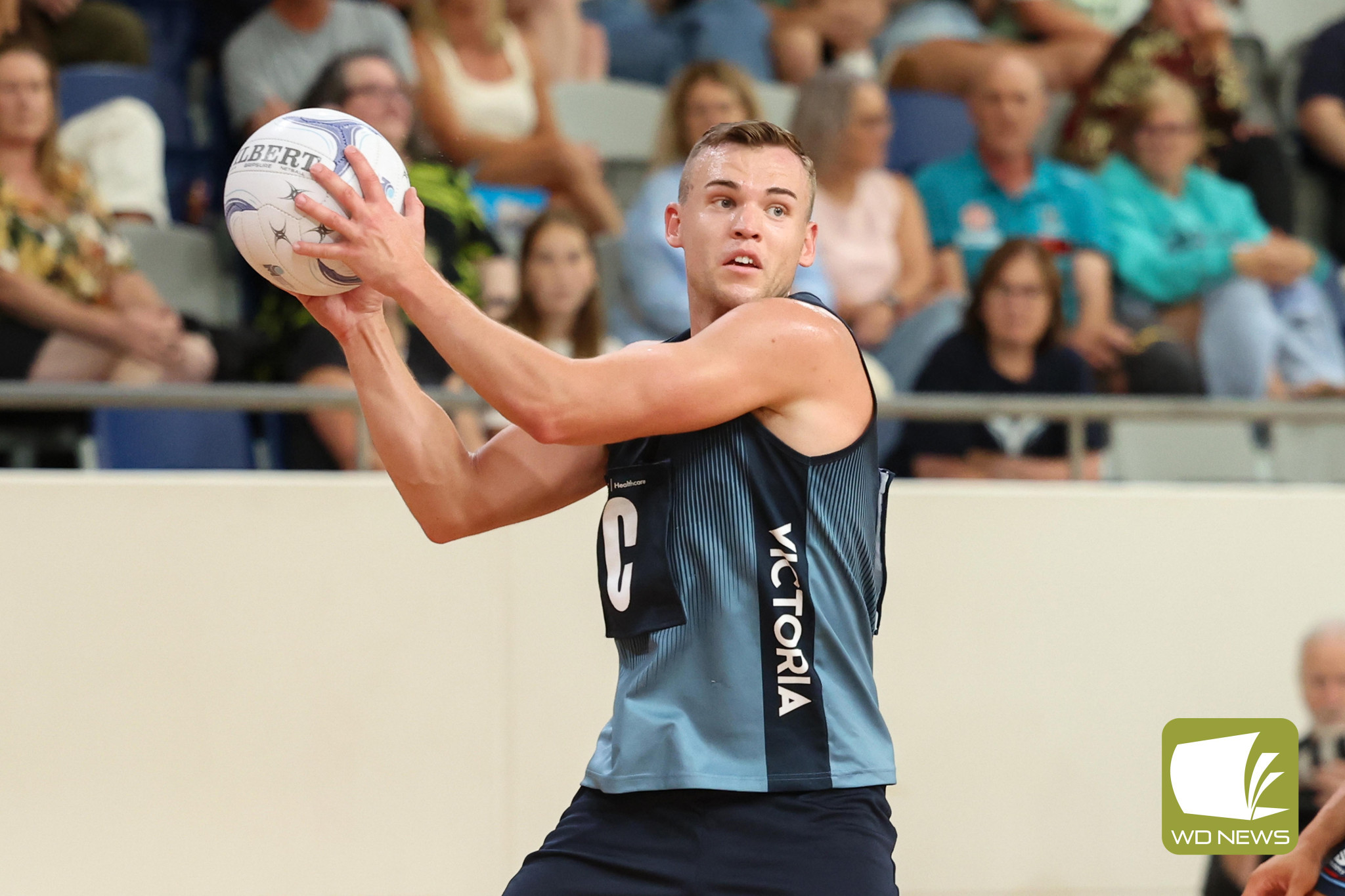 Camperdown’s Jake Noonan in action at the national titles. Photo courtesy Grant Treeby.