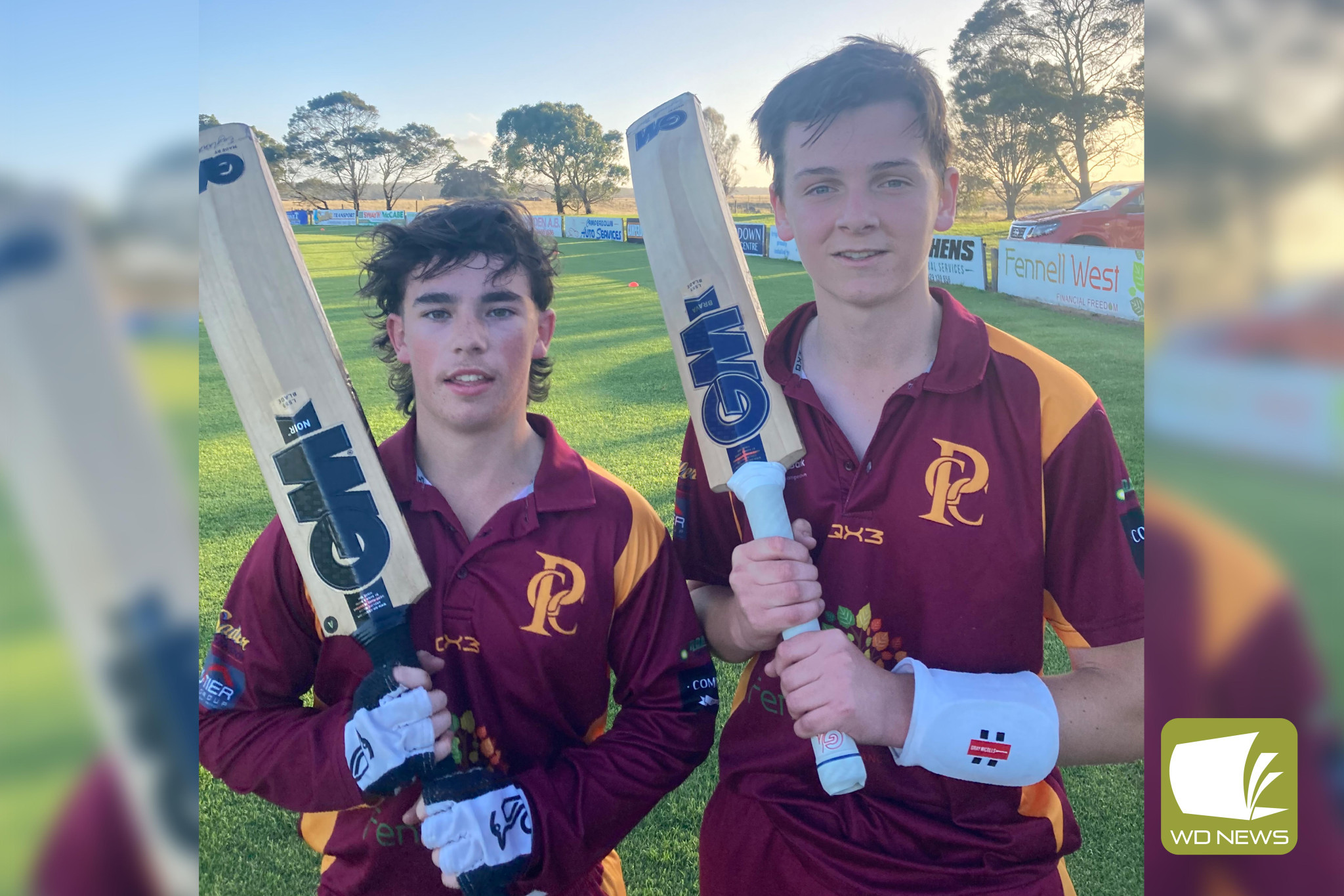 Pomborneit’s Ben Whytcross and Fletcher Tolland both made half centuries last week.