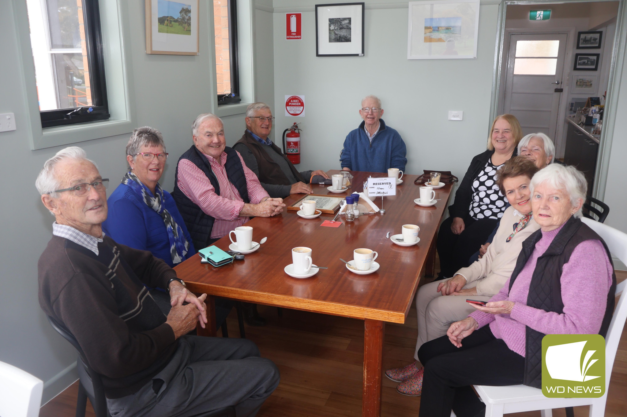 Would you like to join?: Terang and District Probus Club has invited the wider community to consider becoming members. Pictured are Terang and District Probus Club members at a recent meeting of the birthday club, celebrating another year for the members born in May.