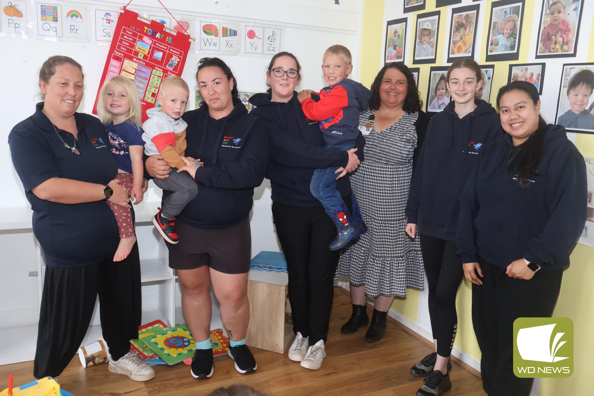 Progression: Mortlake’s Ready Set Go early learning centre has continued its progression through a state-wide initiative to make healthy changes.
