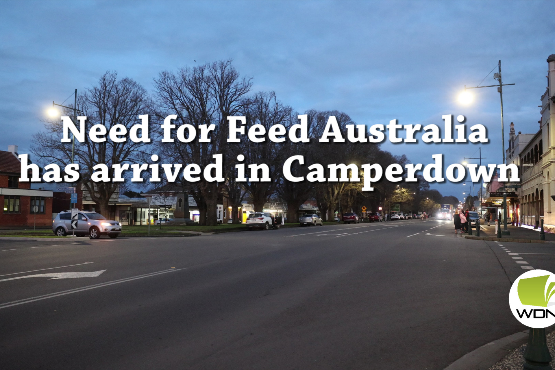 Need for Feed drives into Camperdown - feature photo