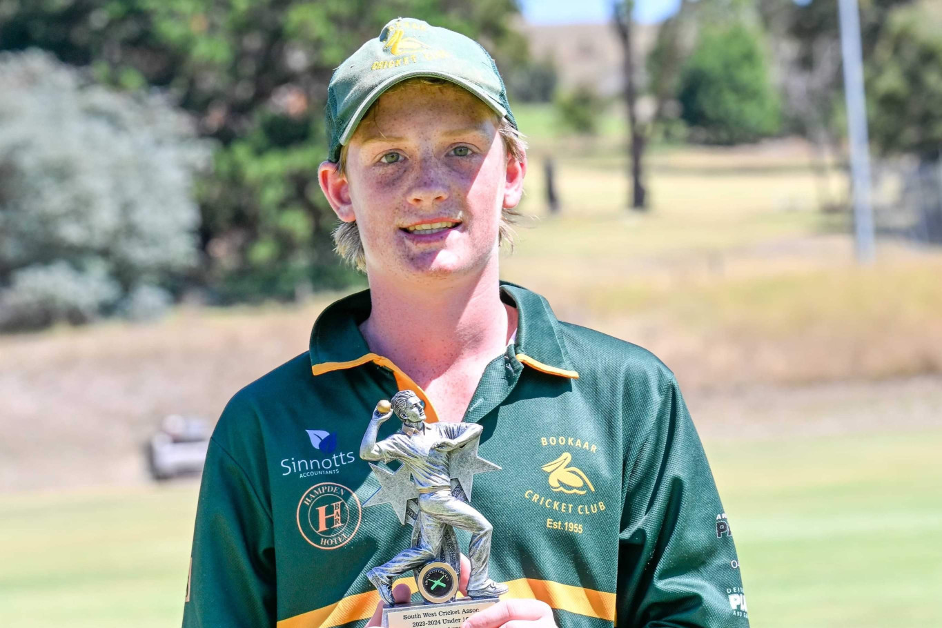 Bookaar’s Sonny Podger took out the South West Cricket bowling award for season 2023-24.