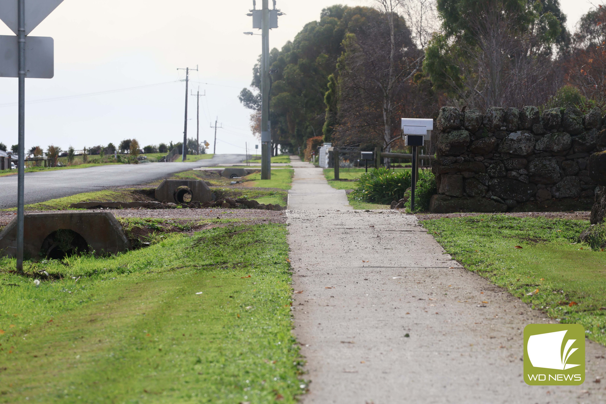 Efficiency praised: Corangamite Shire councillors have voted to pass savings on to residents after another footpath installation was delivered under budget.