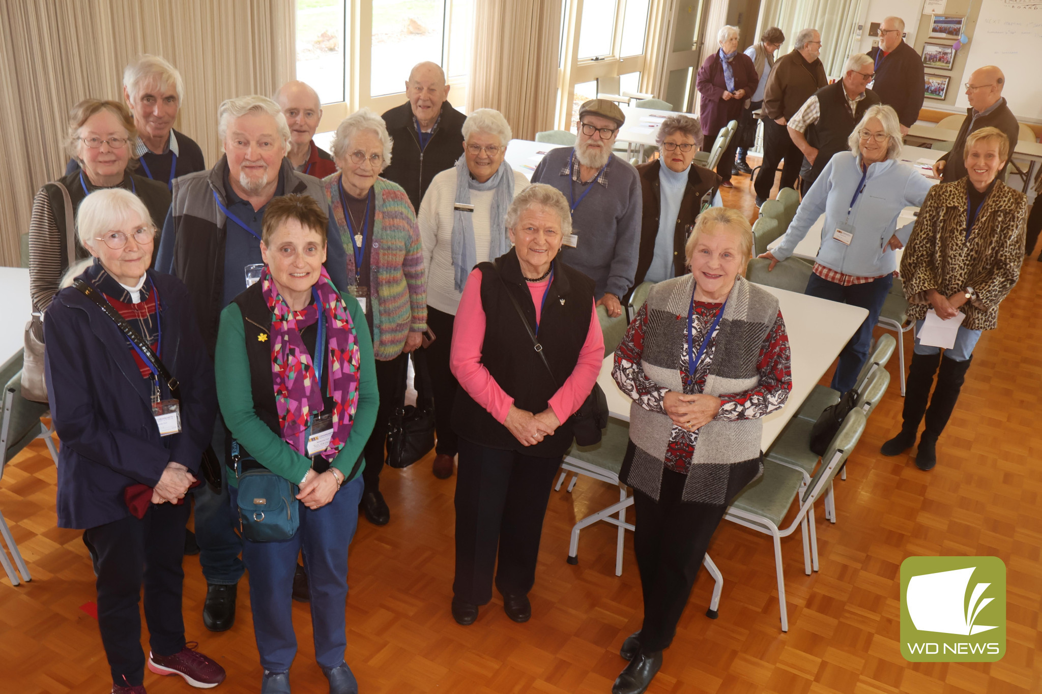 Celebration: Members of Corangamite University of the Third Age gathered last Friday to celebrate its tenth birthday.