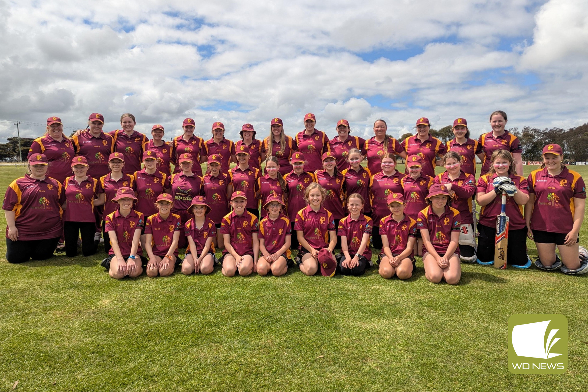 Pomborneit’s female cricketers are contesting the senior, under 17 and under 13 competitions.