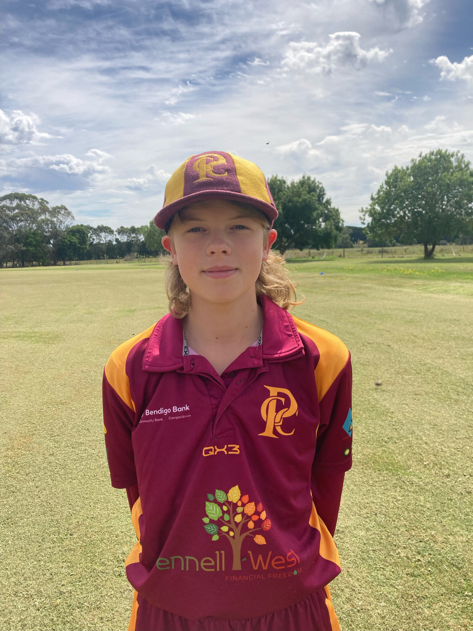 Division one debutante Josh Reynolds took 3/23 off 8.5 overs at Ecklin last Saturday.
