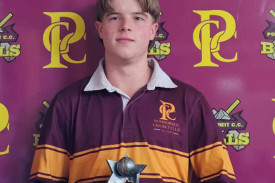 Under 17 boys Cricketer of the Year: Gavin Reynolds.