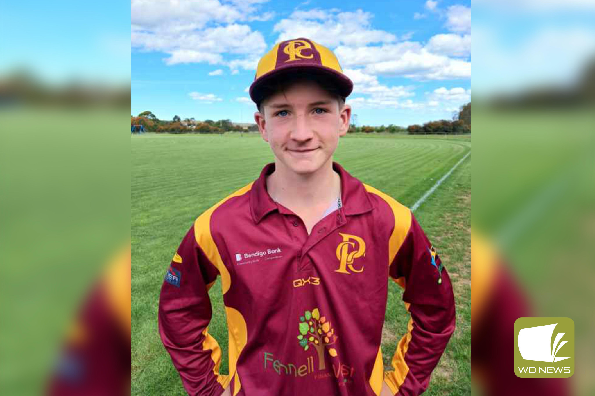 Marc Van Es made his senior debut for Pomborneit last weekend.