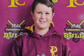 Pomborneit Maroon Under 13 Boys Cricketer of the Year: Miller Murphy.