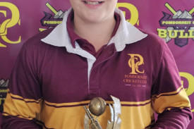Under 14 Boys Team Champion Bailey Fox.
