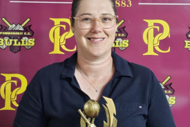 Pomborneit Gold Women Team Champion Jessica Moulden.