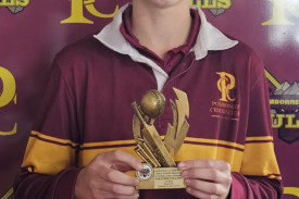 Under 16 Boys Team Champion Fletcher Tolland.