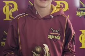 Under 13 Boys Team Champion Noah Boyd.