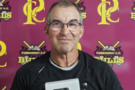 Club Volunteer of the Year Tony Curtis.