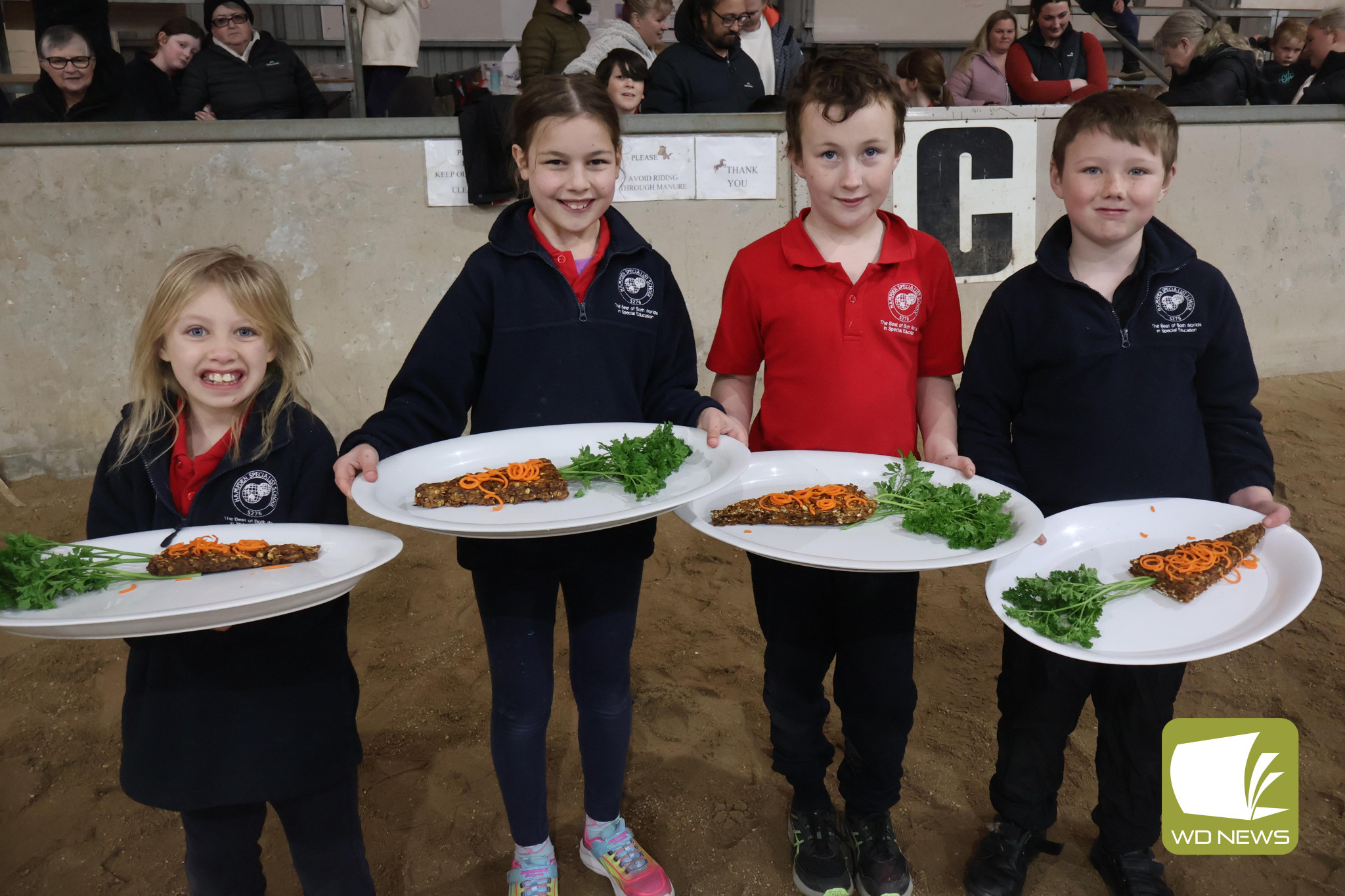 Happy birthday: RDA participants fed ponies cakes in a celebration of the traditional standardised birthday for horses in Australia.