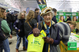 Lesley Hobbs from Hamilton is a long-time visitor to Sheepvention, having spent “many years” wandering the showgrounds. At 91 years old, Lesley has seen many changes on the program over the years but still enjoys the annual event.