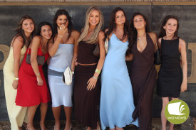 Katherine Daffy, Eliza Daffy, Raffaella Santamaria, Georgia Daffy, Ava Mastroianni, Capri Dalla Fontana and Sienna Zicman were all dressed to the nines.