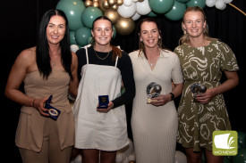 Open Netball award winners.