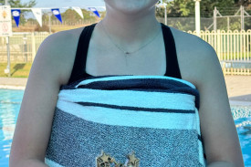 Stroke Most Improved Natalie Krepp.