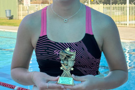 Tori Squad Coaches Award Ashlee Killen.