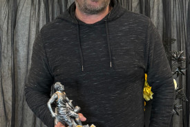 Reserves coaches’ award recipient, Darren Fox.