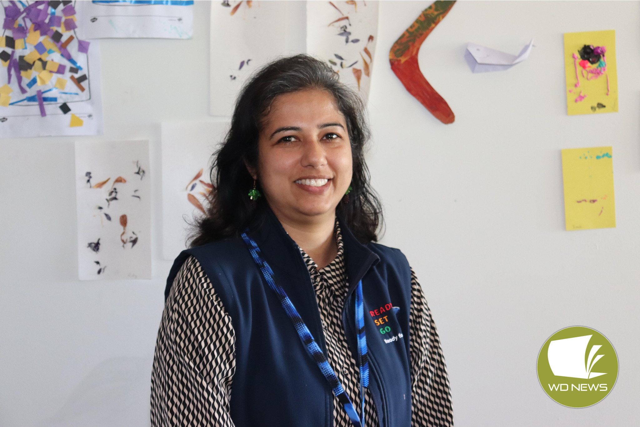 New beginnings: With kindergarten on the horizon for Ready, Set, Go in Timboon, kindergarten teacher Vijeta Bhatia is excited for the opportunities it will bring for children in the region.