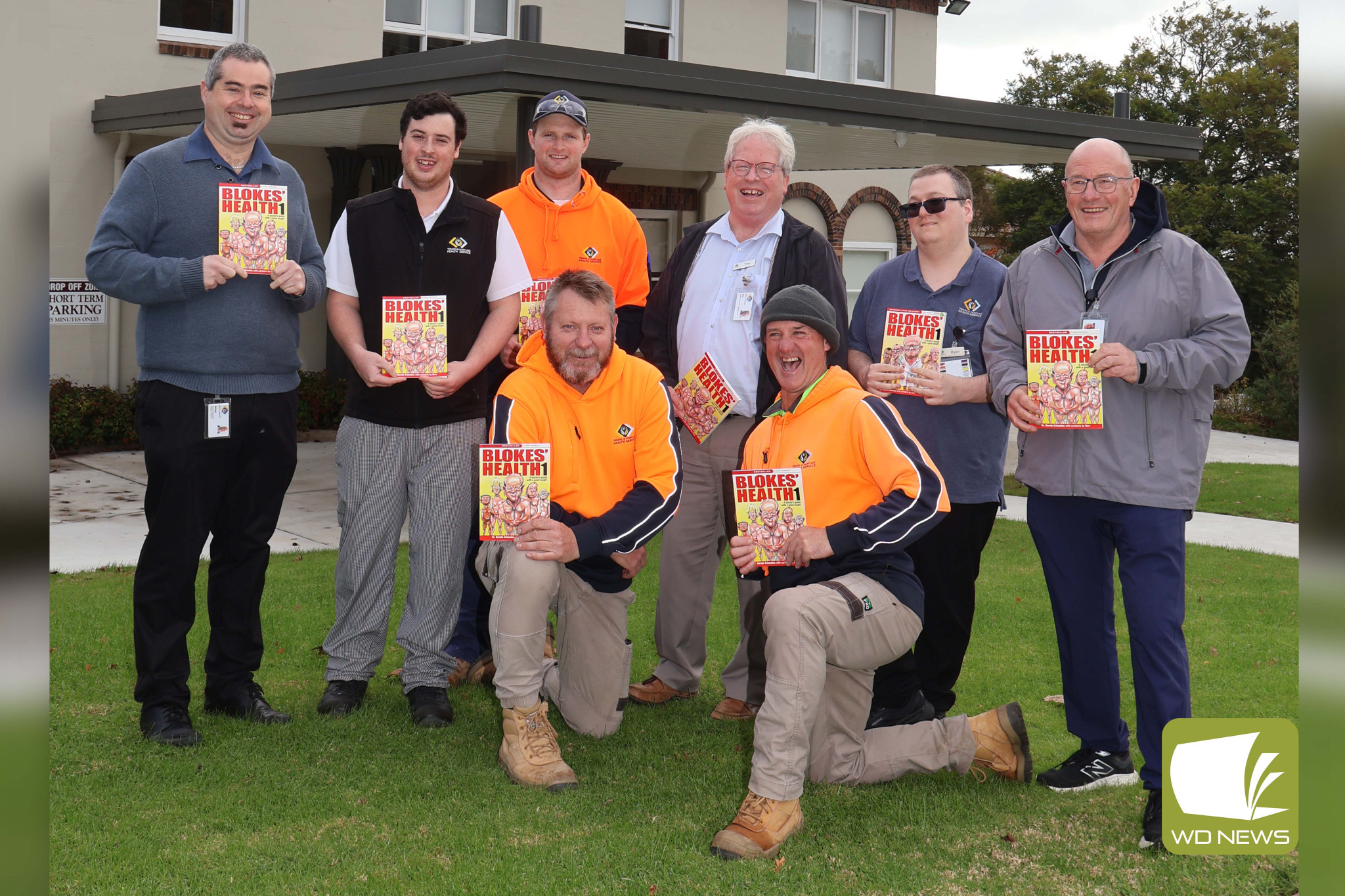 Keeping health a priority: Terang and Mortlake Health Service recognised male staff as part of International Men’s Health Week.