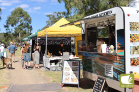 A variety of local food and drink options were available to festival goers.