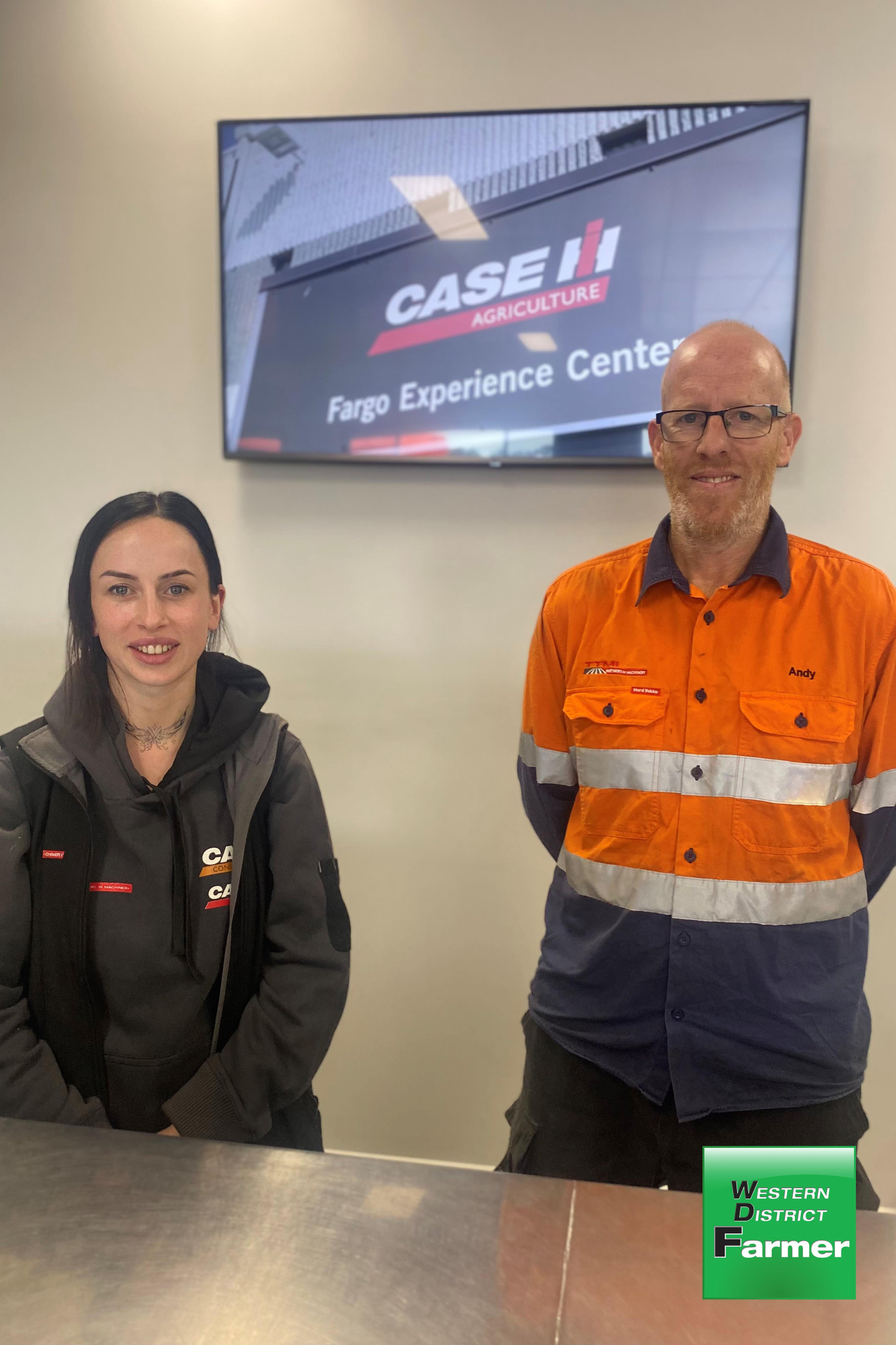 TTMI Colac’s Claire Kelly (parts interpreter) and Andrew Aurisch (service manager) have a reputation for outstanding customer service and expertise.