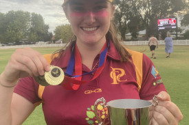 Women’s grand final MVP Nellie Sadler.